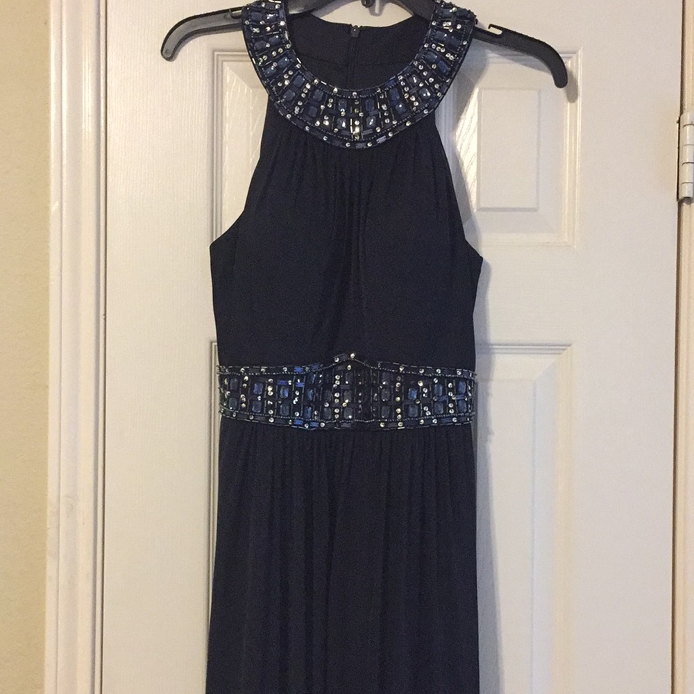 Stenay Long Sleveless Beaded Dress